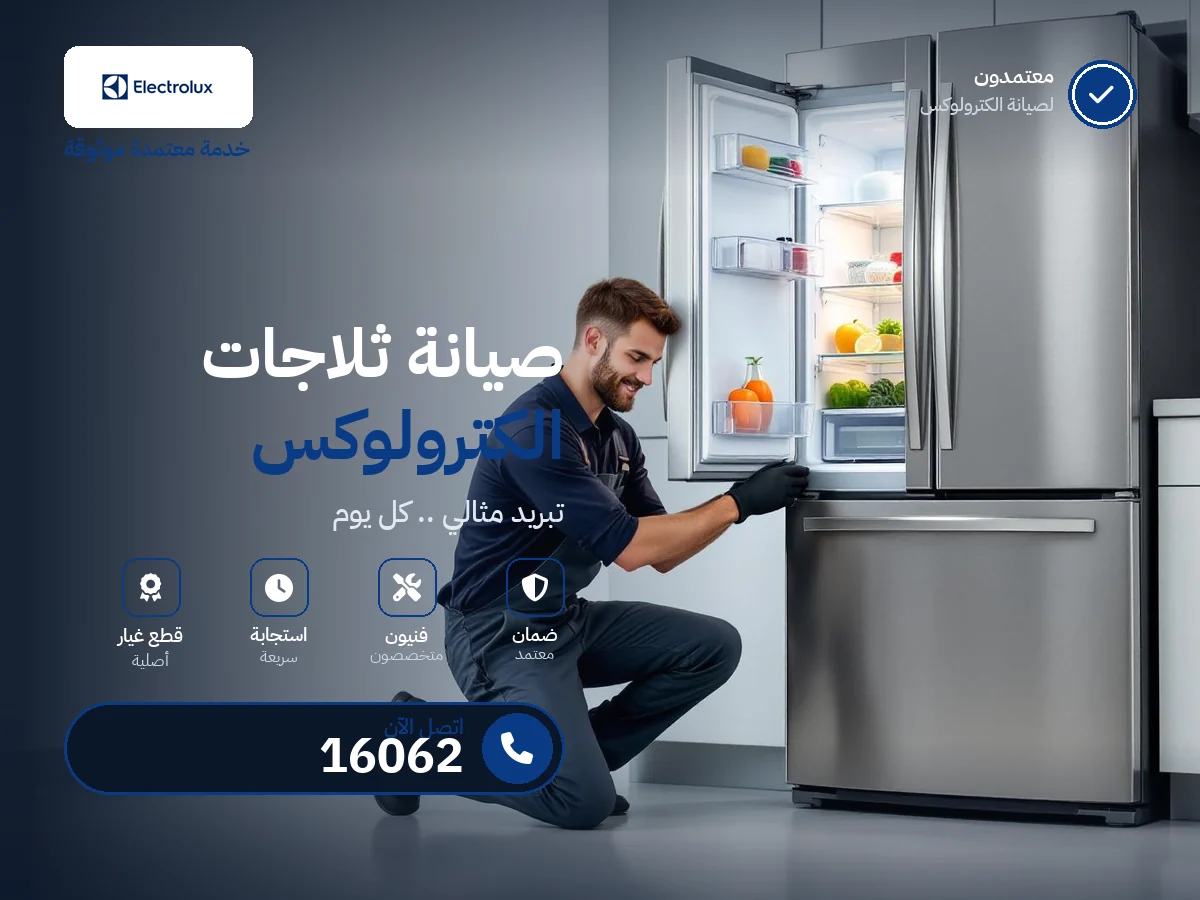 Electrolux Refrigerator repair in Egypt — 16062 authorized service center
